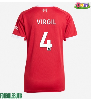Liverpool Virgil van Dijk #4 Hemmatröja Kvinnor 2025-26 Kortärmad